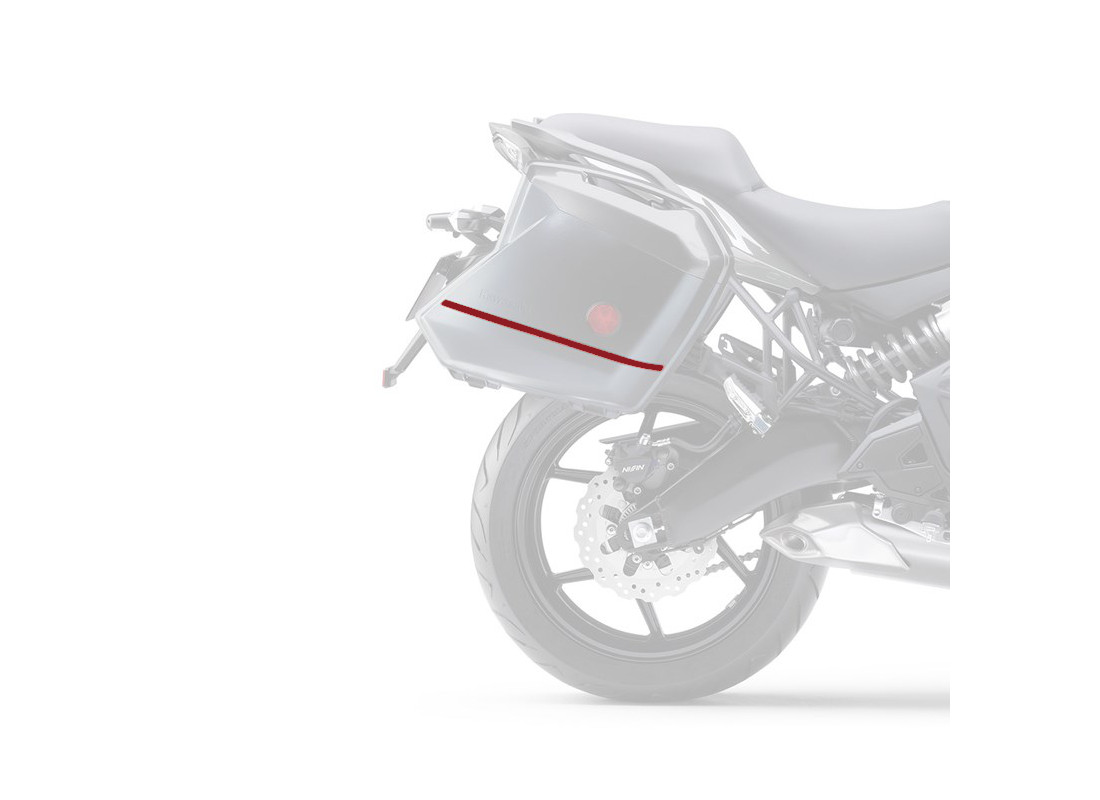 Deco stripe kit Metallic Matte Sovereign Red (69E) Kawasaki