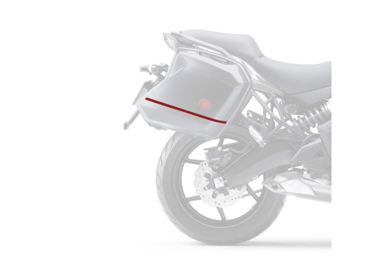 Deco stripe kit Metallic Matte Sovereign Red (69E) Kawasaki