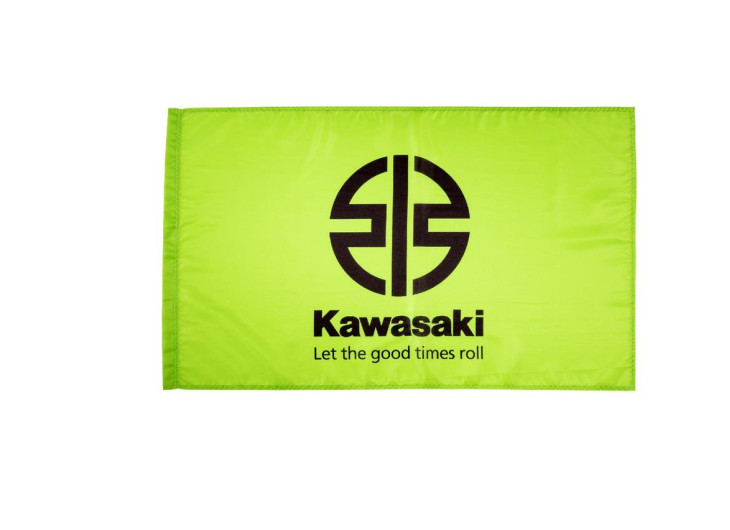 Fan flag Kawasaki