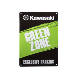 Green zone parking sign...
