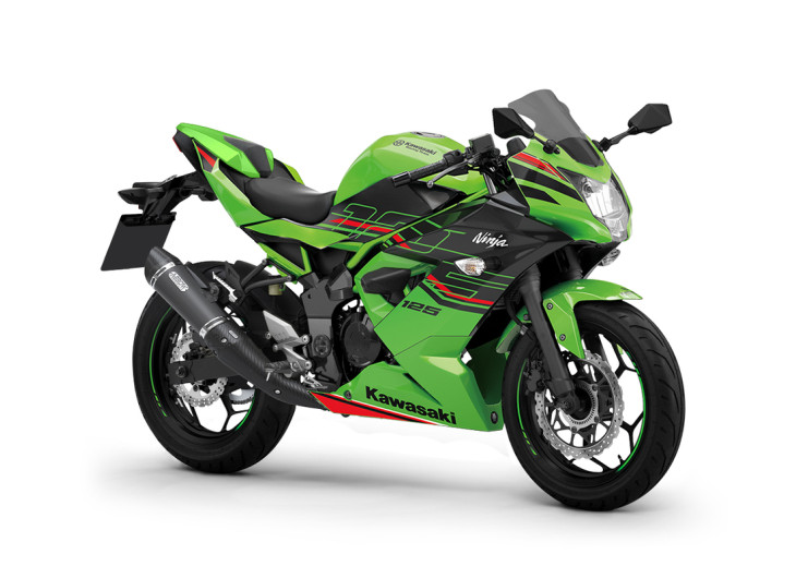Pakiet SE Performance Ninja 125 Lime Green/ Ebony 2023