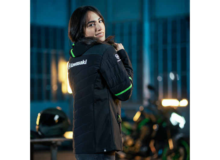 Жіночий спортивний пуховик 2023 Kawasaki