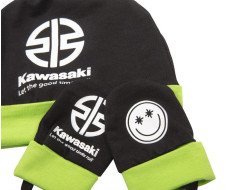 Czapka dziecięca i rękawiczki Kawasaki