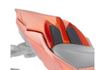 Pillion seat cover Candy Burnt Orange (17L) Kawasaki