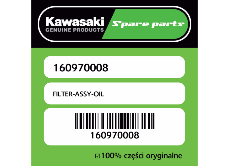Filtr oleju Kawasaki