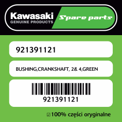BUSHING,CRANKSHAFT, 2& 4,GREEN