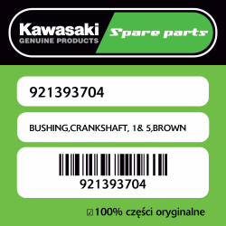 BUSHING,CRANKSHAFT, 1& 5,BROWN