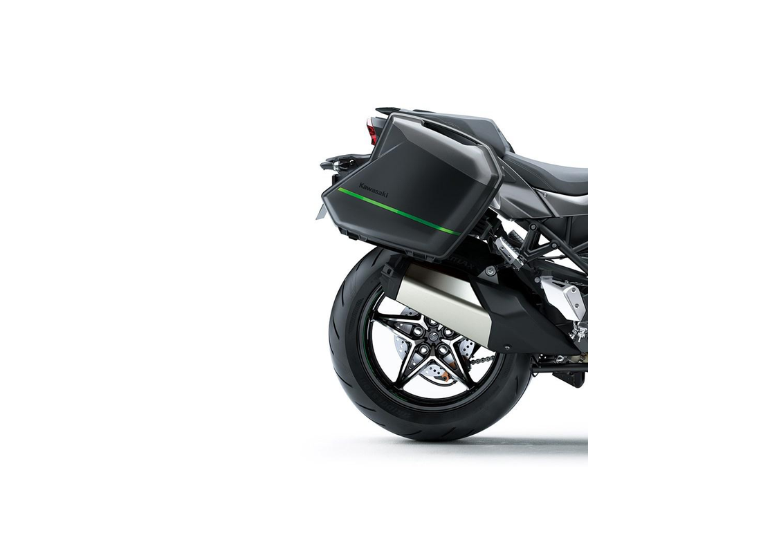 Pannier covers Metallic Matte Graphite Gray (53U) Kawasaki