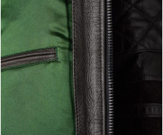 Men's leather jacket Oxford RST/Kawasaki