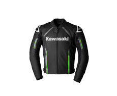 Чоловіча мотоциклетна шкіряна куртка Rimini Kawasaki