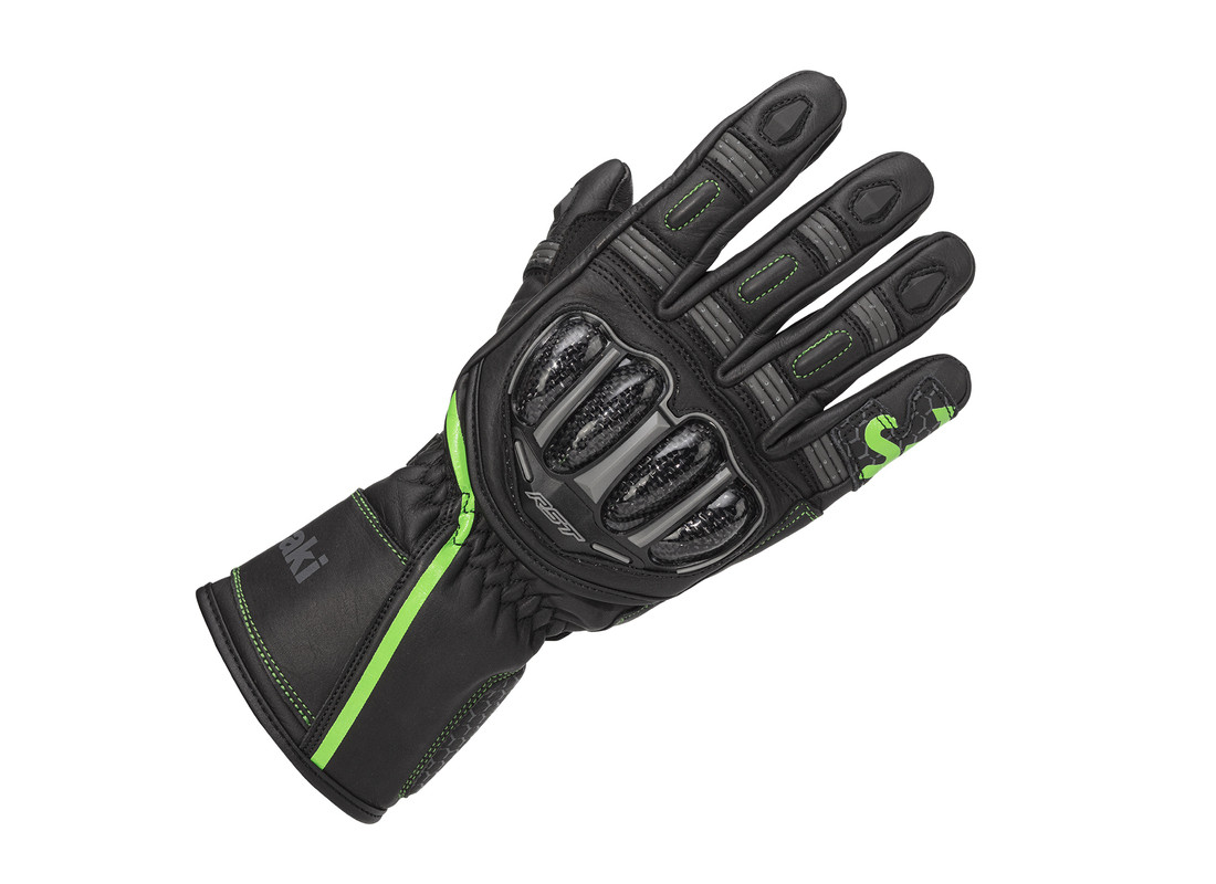 Men's leather gloves Milan Kawasaki