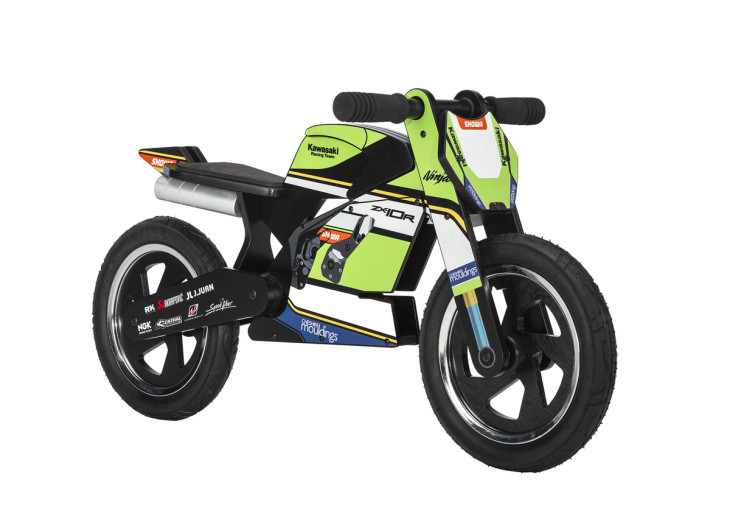 Дерев'яний балансовий велосипед WSBK 2024 Kawasaki