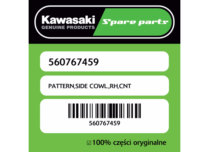 PATTERN,SIDE COWL.,RH,CNT