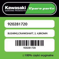 BUSHING,CRANKSHAFT, 2, 4,BROWN