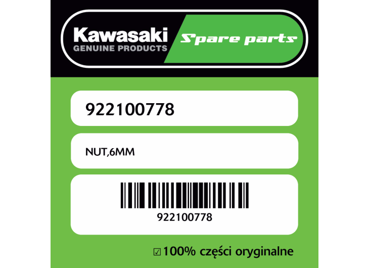 NUT,6MM