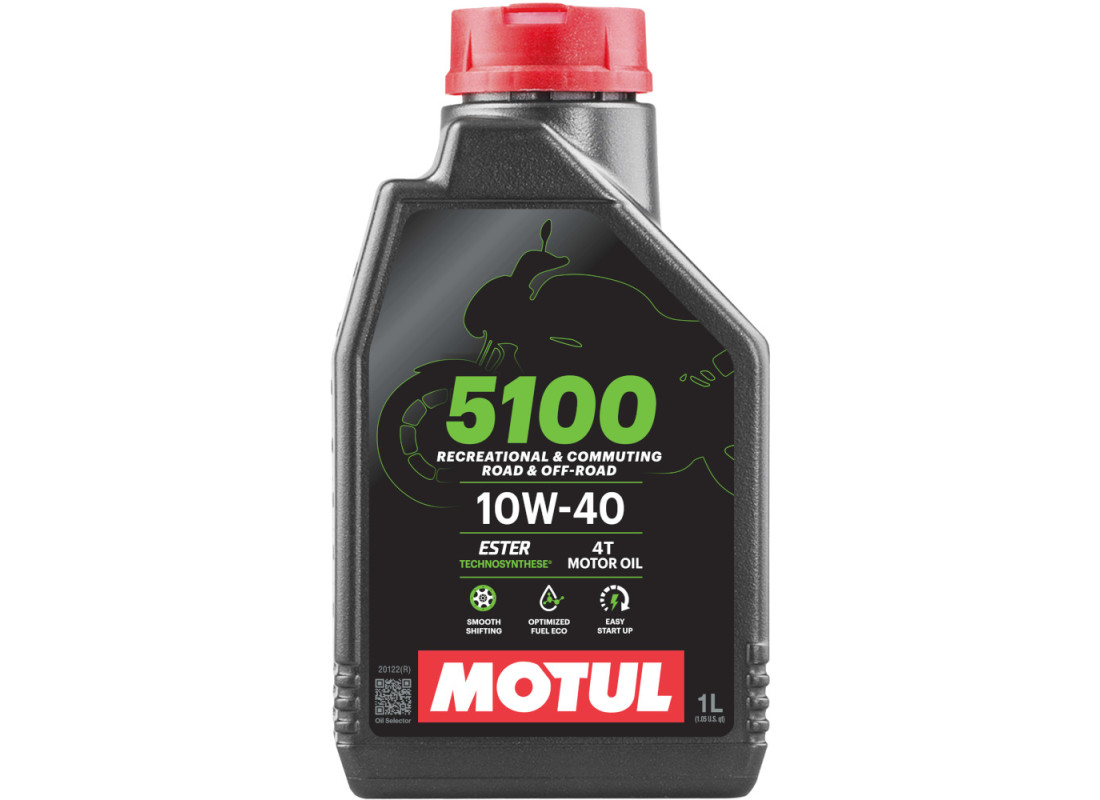 Моторна олива 10W40 5100 ESTER 4T 1 л Motul