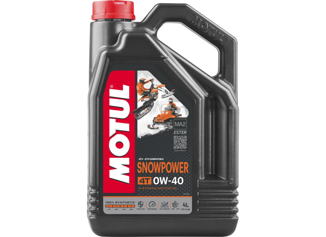 Моторна олива 0W40 SNOWPOWER 4T 4 л Motul