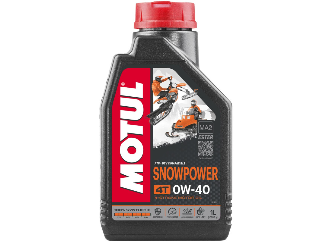 Моторна олива 0W40 SNOWPOWER 4T 1 л Motul