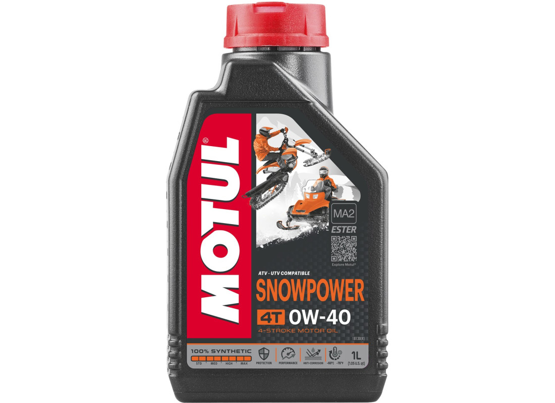Olej silnikowy 0W40 SNOWPOWER 4T 1L Motul