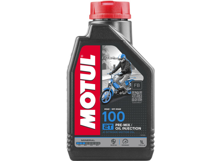 Моторна олива 100 2T 1 л Motul