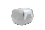 Cover for topcase 42l Pearl Robotic White (68N) Kawasaki