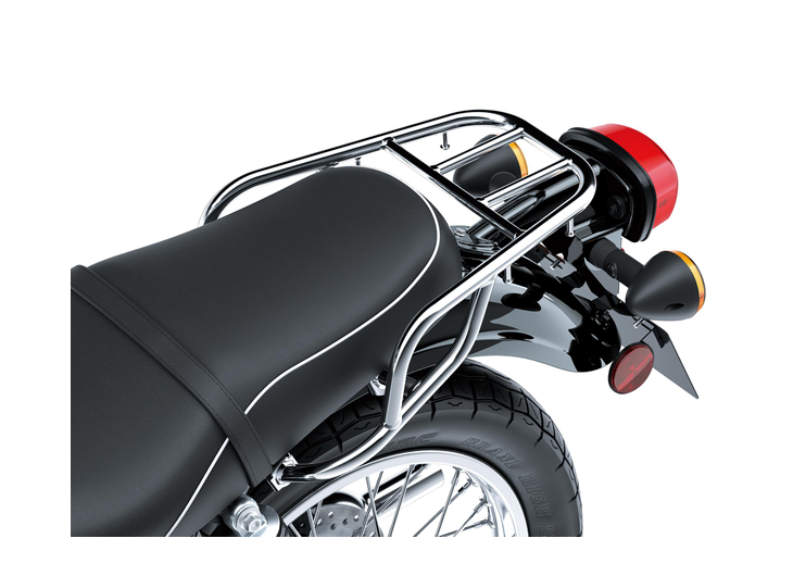 Chrome Rack Components Chrome luggage rack Kawasaki