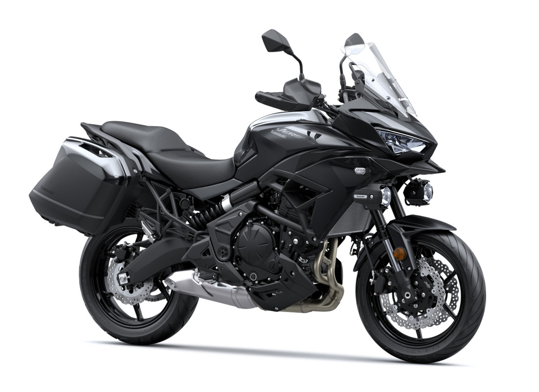 Pakiet SE Tourer+ Versys 650 Metallic Spark Black/Metallic Flat Spark Black 2025