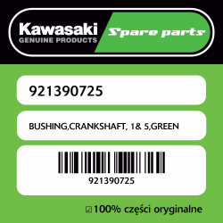 BUSHING,CRANKSHAFT, 1& 5,GREEN