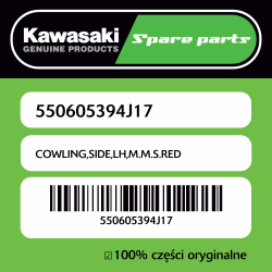 COWLING,SIDE,LH,M.M.S.RED