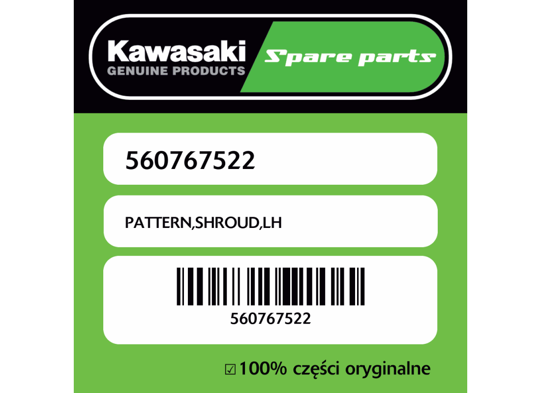 PATTERN,SHROUD,LH