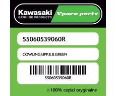 Owiewka górna E.B.GREEN Kawasaki