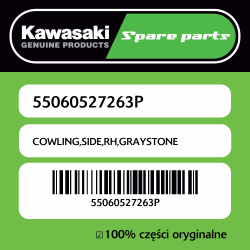 COWLING,SIDE,RH,GRAYSTONE