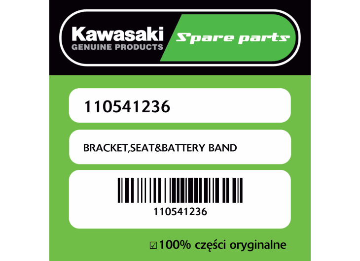 BRACKET,SEAT&BATTERY BAND