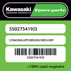 COWLING,UPP,SIDE,RH,F.RED+EBY