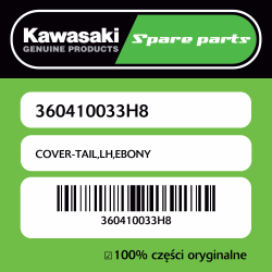 COVER-TAIL,LH,EBONY