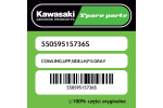 Owiewka górna boczna lewa P.S.GRAY Kawasaki