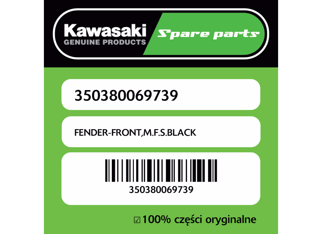 FENDER-FRONT,M.F.S.BLACK