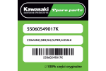 Owiewka boczna prawa zewnętrzna M.D.BLACK Kawasaki