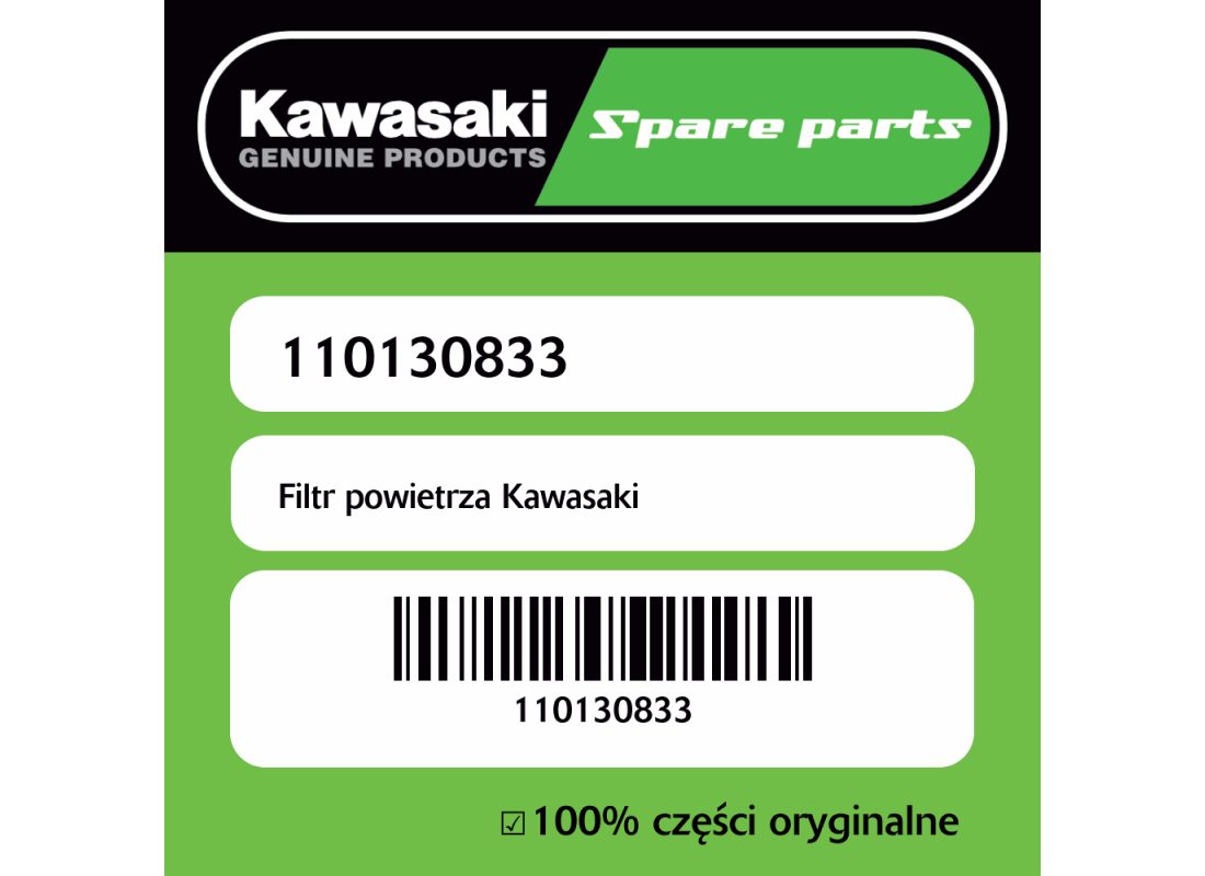 Filtr powietrza Kawasaki