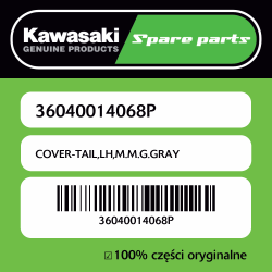 COVER-TAIL,LH,M.M.G.GRAY