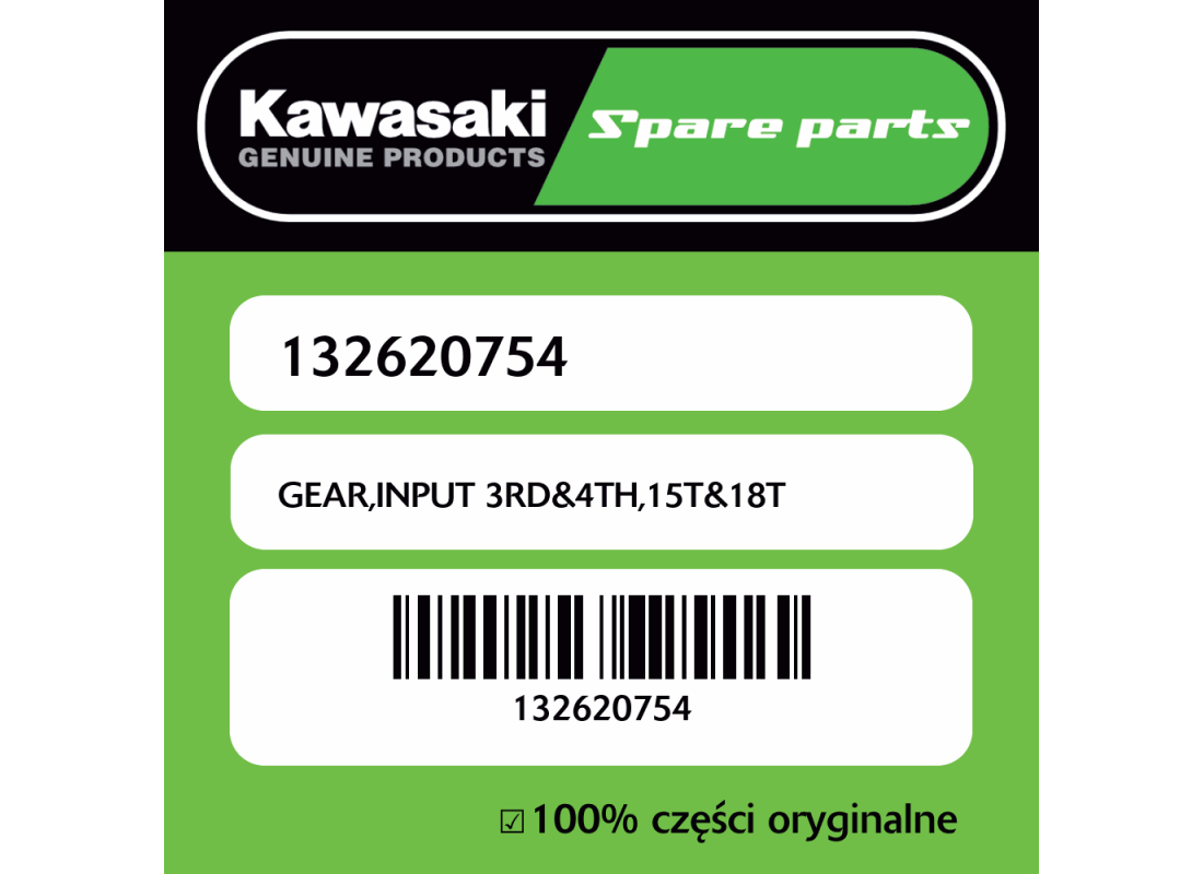 GEAR,INPUT 3RD&4TH,15T&18T
