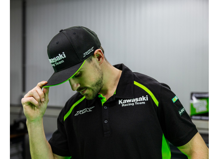 Koszulka męska polo MXGP 2024 Kawasaki