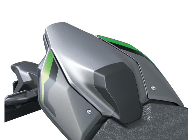 Nakładka tylnego siedziska Metallic Matte Graphene Steel Gray (68P) Kawasaki