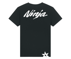Дитяча чорна футболка Ninja