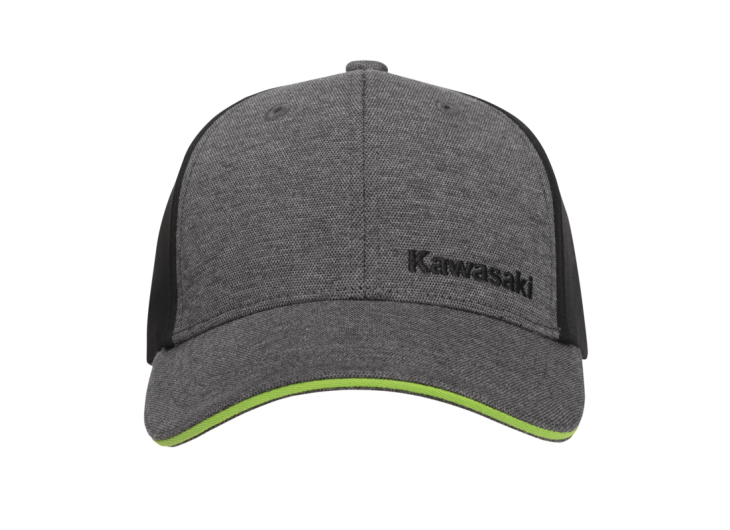 Сіра кепка Kawasaki