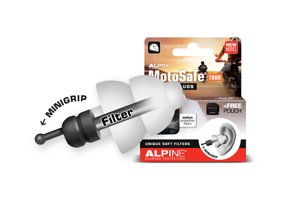 Stopery do uszu Alpine MotoSafe Tour