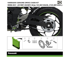 Genuine chain kit Z125/Ninja 125 Kawasaki