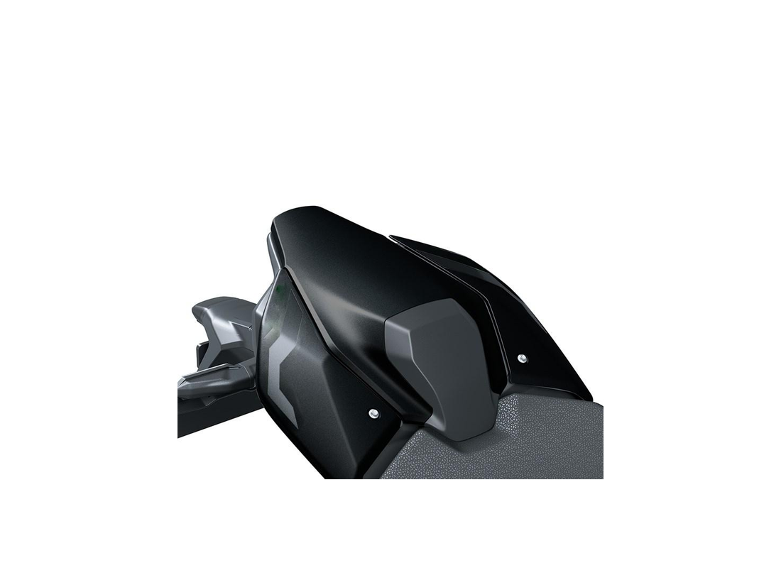 Накладка заднього сидіння Metallic Flat Spark Black (739) Kawasaki