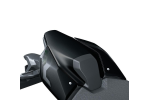 Pillion seat cover Metallic Flat Spark Black (739) Kawasaki