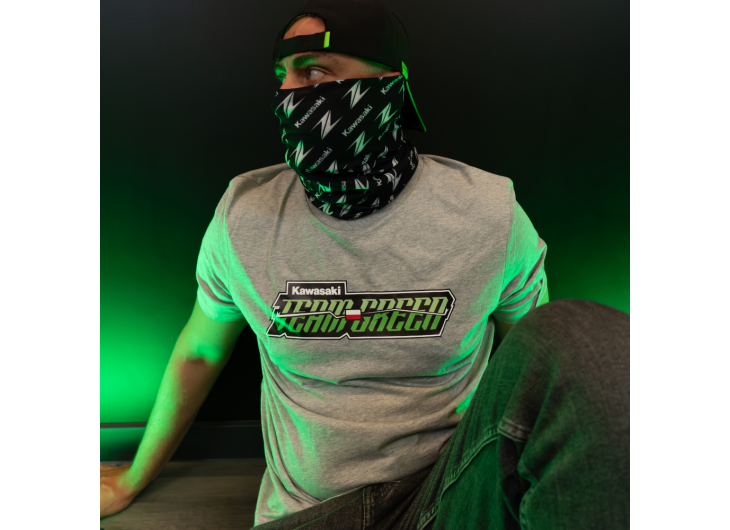 T-shirt unisex Team Green szary